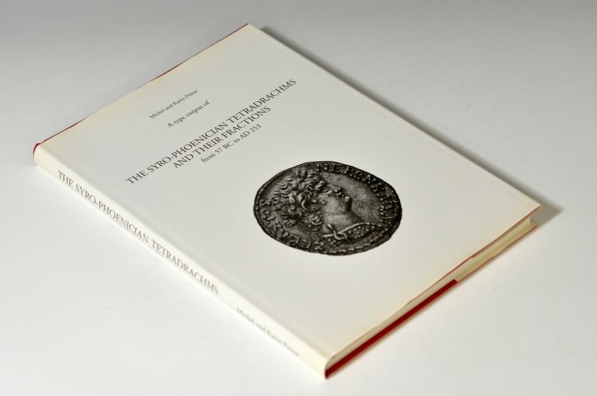 1272   -  M. y K. Prieur, A type corpus of the Syro-phoenician Tetradrachms and their fractions from 57 BC to AD 253, London, 2000, 218 pp. Ilustr. Tapa dura.