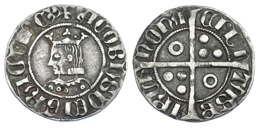 787   -  CORONA DE ARAGÓN. JAIME EL JUSTO (1291-1327). Croat. Barcelona. CIVI en tres puntos. VE 3,10 g. 21,1 mm. IV-337. MBC. Muy escasa.