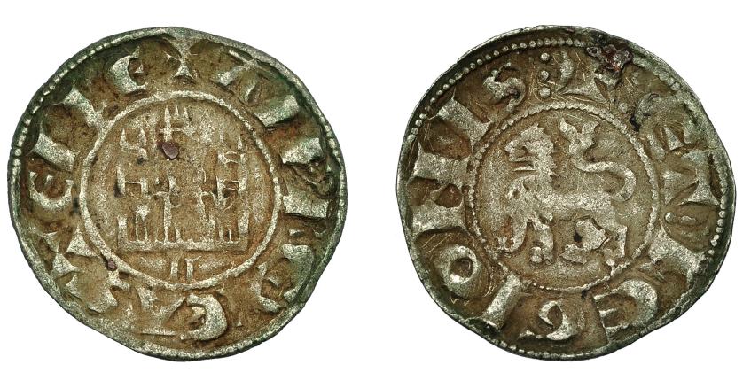 427   -  REINOS DE CASTILLA Y LEÓN. ALFONSO X. Pepión-dinero. Murcia. Marca H. VE 1,08 g. 19,6 mm. III-253.1. BMM-347.1. MBC-.