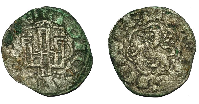 432   -  REINOS DE CASTILLA Y LEÓN. ALFONSO X. Novén-dinero seisén. Murcia, marca H. VE 0,63 g. 17,8 mm. III-268.1. BMM-399. Leves oxidaciones. MBC-.