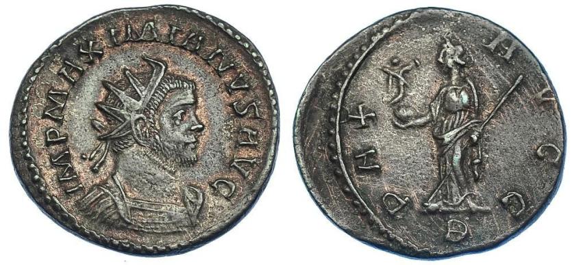 354   -  MAXIMIANO. Antoniniano. Lugdunum (291).