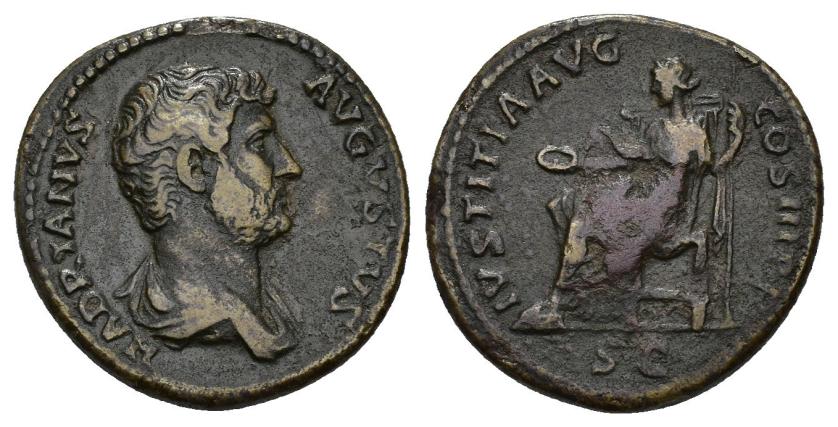 369   -  ADRIANO. As. Roma (132-134).