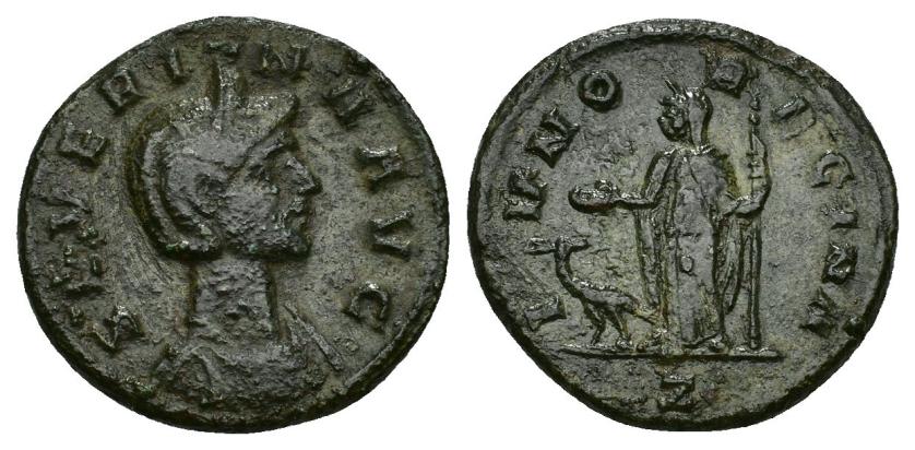 372   -  SEVERINA. As. Roma (270-275).