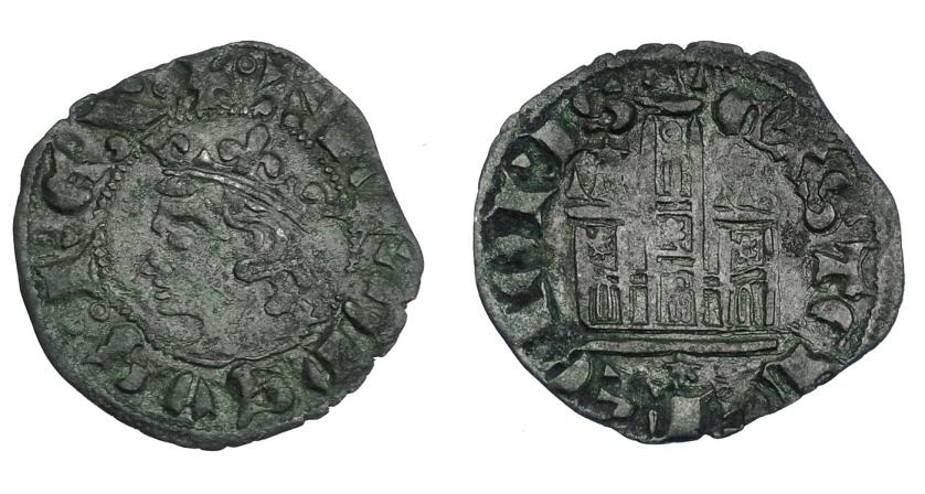 613   -  REINOS DE CASTILLA Y LEÓN. ALFONSO XI. Cornado. Coruña. A/ +ALFONSUS: REX. R/ CASTELE LEGIONIS. Venera moderna sobre las torres laterales y bajo el castillo. VE 0,73 g. 18,3 mm. III-no. BMM-no. MM-no. NM-no. Inédita. MBC/MBC+.