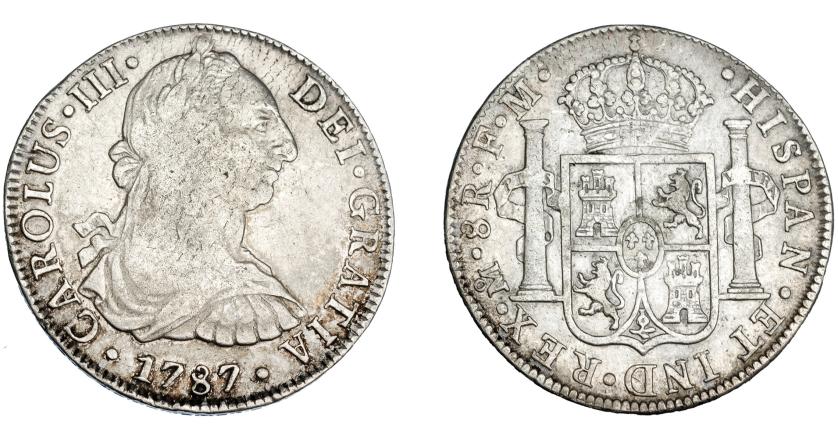 3269   -  CARLOS III. 8 reales. 1778. México. FM-952. MBC-/MBC. 