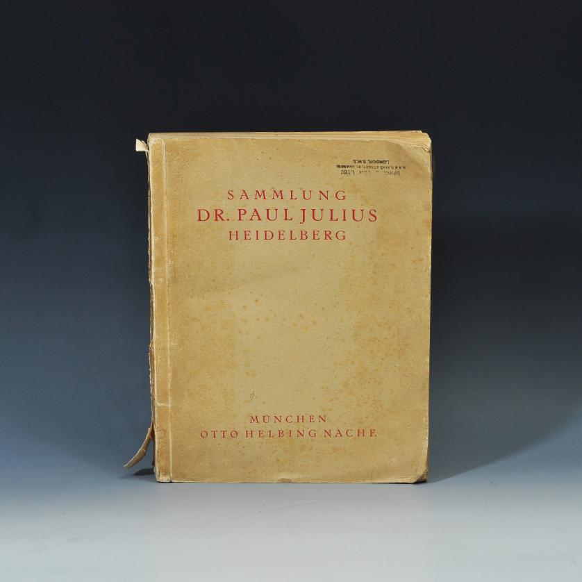 633   -  LIBROS. Otto Helbing Nachf. Sammlung Dr. Paul Julius Heidelberg. Auktions katakig 66. München. 1932.