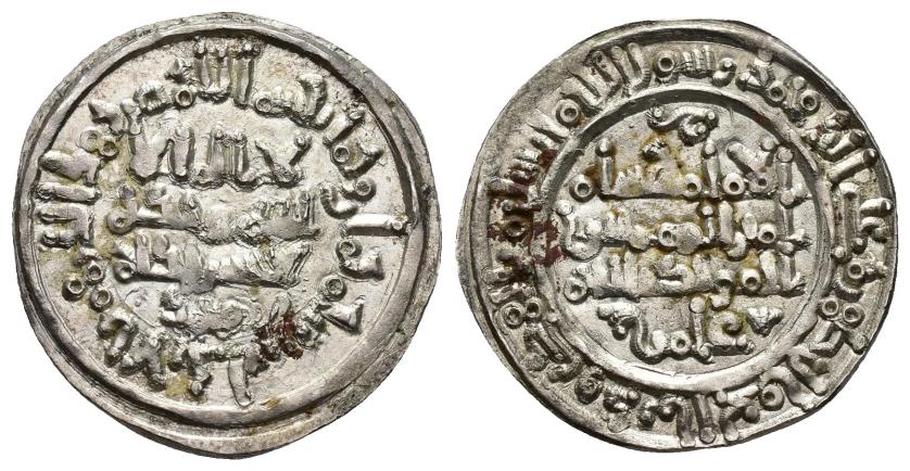 278   -  CALIFATO. HISAM II (977-1008). Dírham. Al-Andalus. 388 H. AR 3,27 g. 24 mm. V-538. EBC/EBC-.