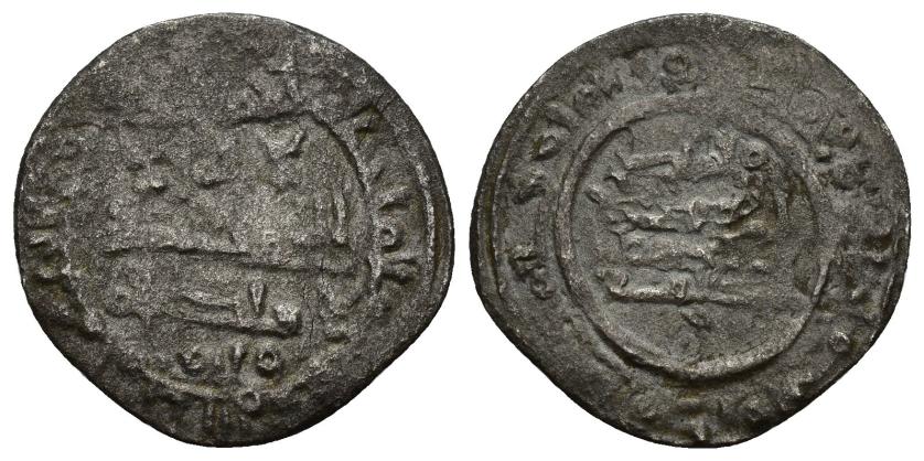 375   -  CALIFATO. YAHYÀ AL-MU'TALI. 2º reinado. (413-427/1021-1035). Dírham. Ceuta. 421 H. AR 2,08 g. 21 mm. V-769; PV-84d. BC+. Escasa.