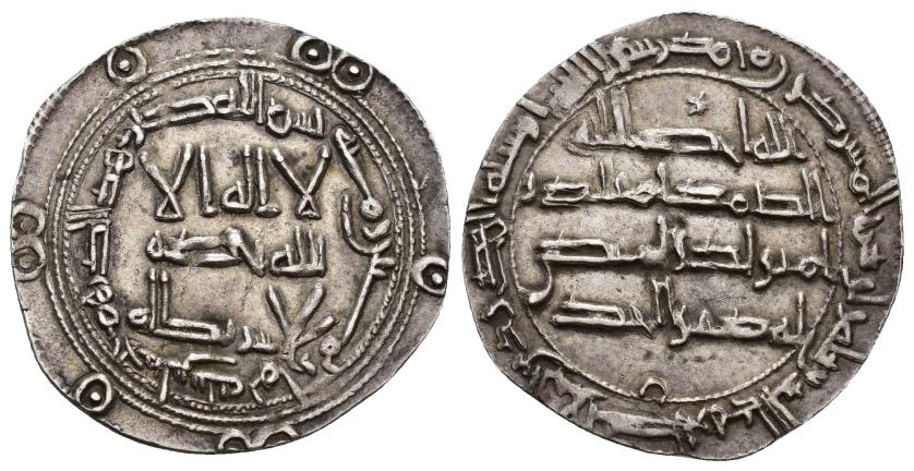 71   -  EMIRATO. AL-HAKAM I (796-821).Dírham. Al-Andalus. 188 H. AR 2,76 g. 27 mm. V-86. MBC+. 