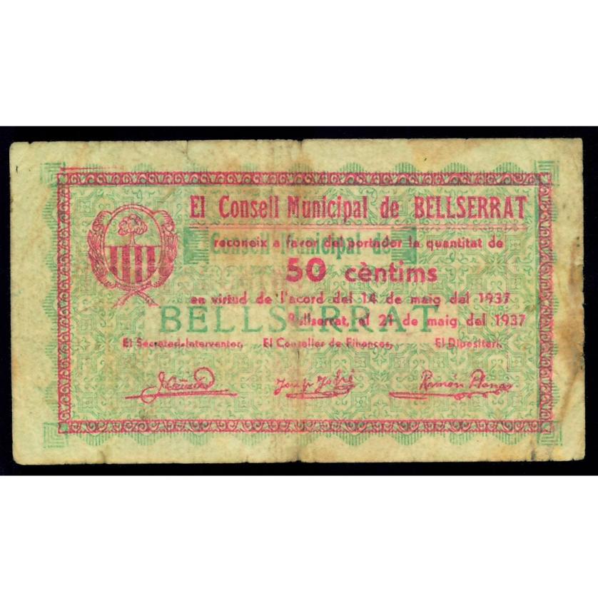 740   -  BILLETES LOCALES GUERRA CIVIL