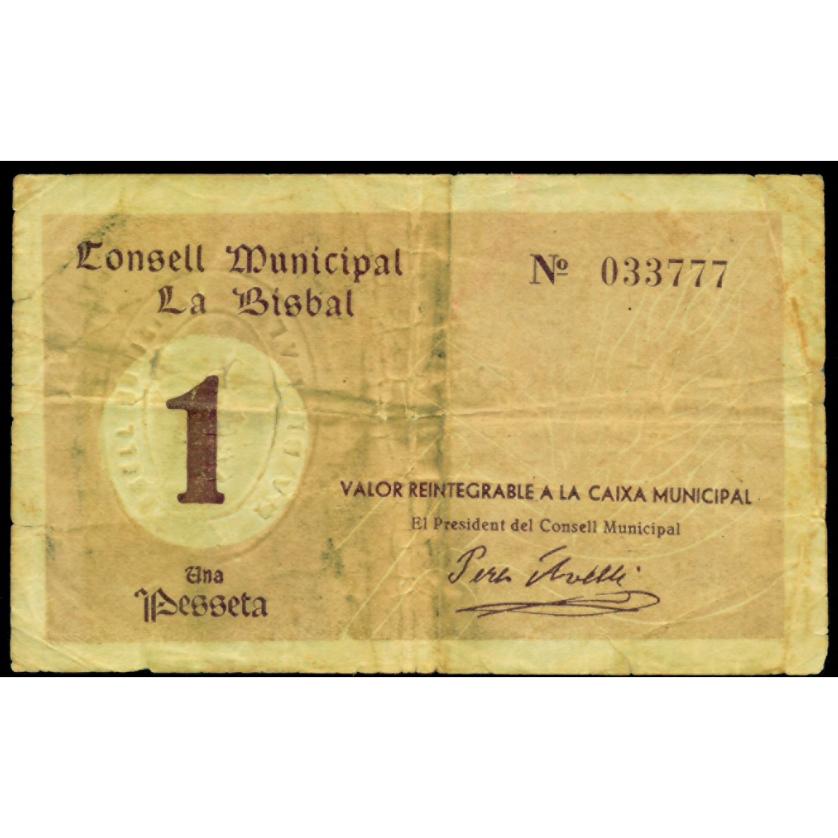 745   -  BILLETES LOCALES GUERRA CIVIL