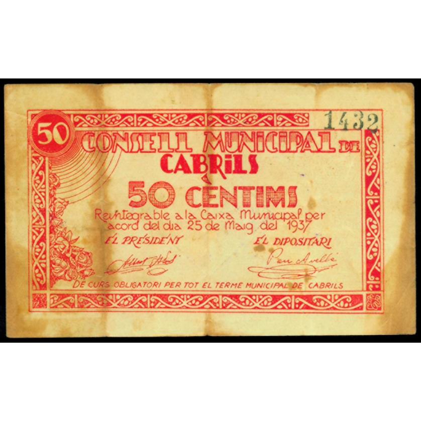 748   -  BILLETES LOCALES GUERRA CIVIL