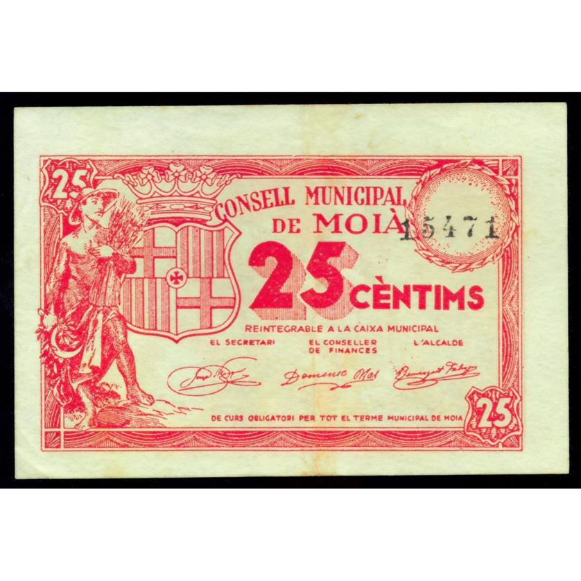 773   -  BILLETES LOCALES GUERRA CIVIL