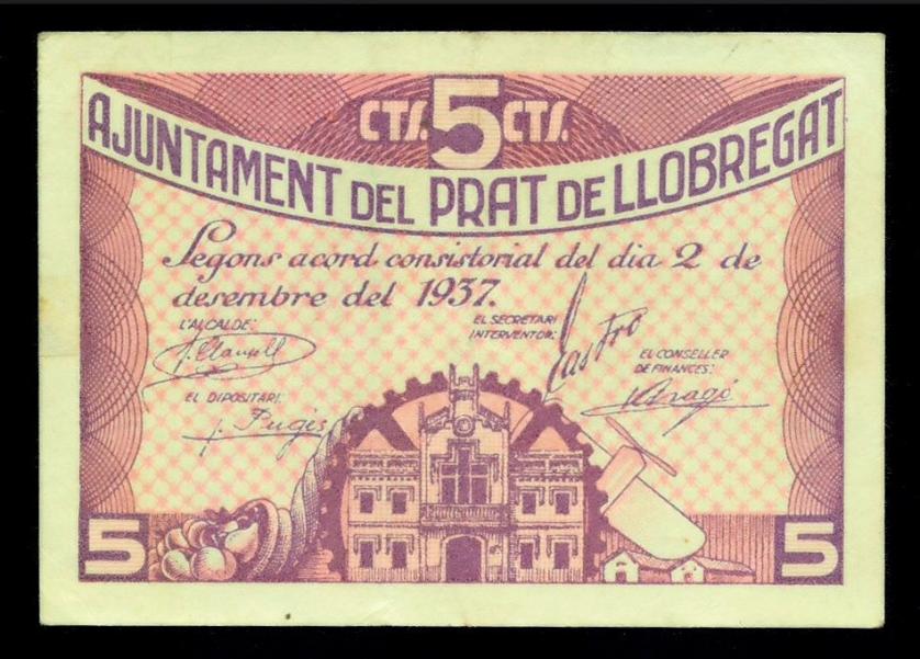 797   -  BILLETES LOCALES GUERRA CIVIL