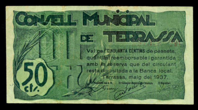 812   -  BILLETES LOCALES GUERRA CIVIL