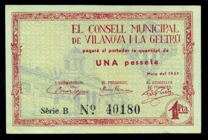 824   -  BILLETES LOCALES GUERRA CIVIL