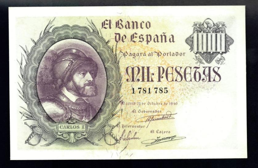 819   -  BILLETES ESPAÑOLES