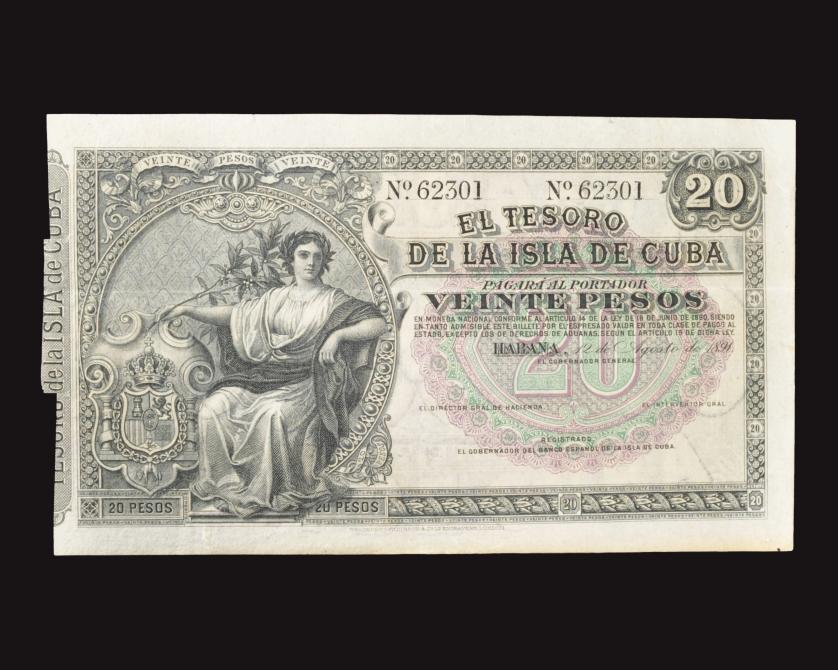 1569   -  BILLETES Y ACCIONES DE CUBA Y PUERTO RICO