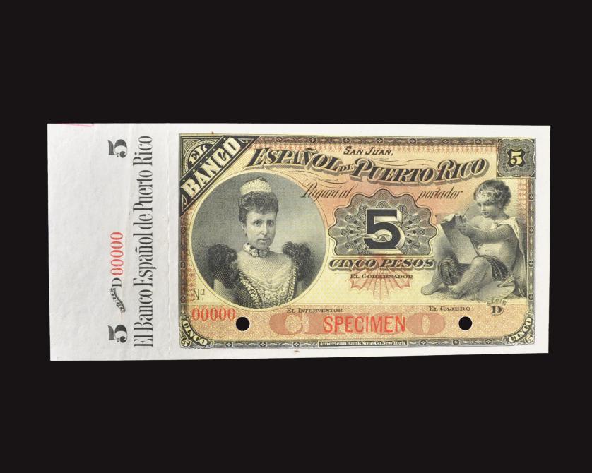 1574   -  BILLETES Y ACCIONES DE CUBA Y PUERTO RICO