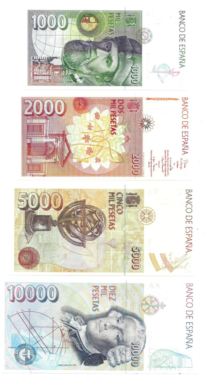 1457   -  BILLETES ESPAÑOLES