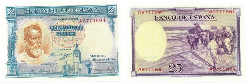 732   -  BILLETES ESPAÑOLES