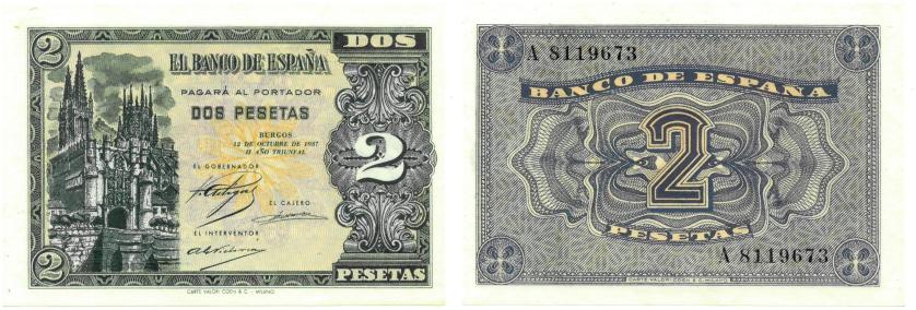 740   -  BILLETES ESPAÑOLES