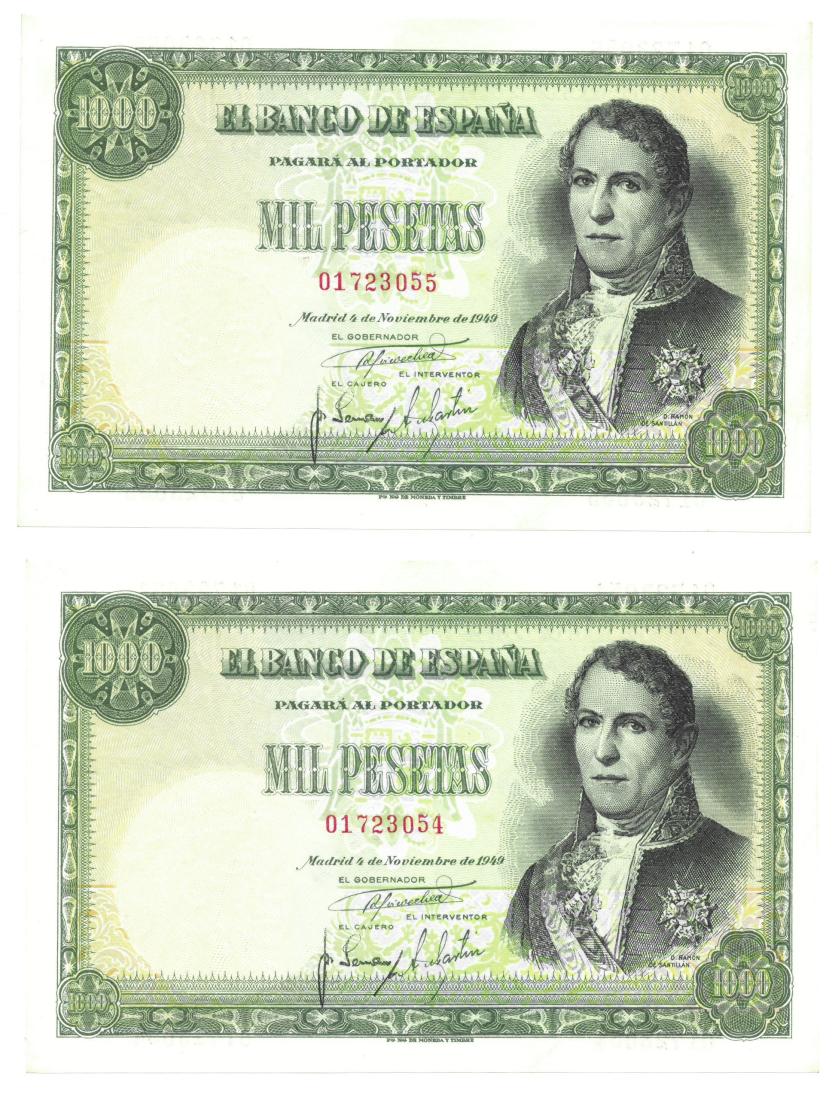 754   -  BILLETES ESPAÑOLES