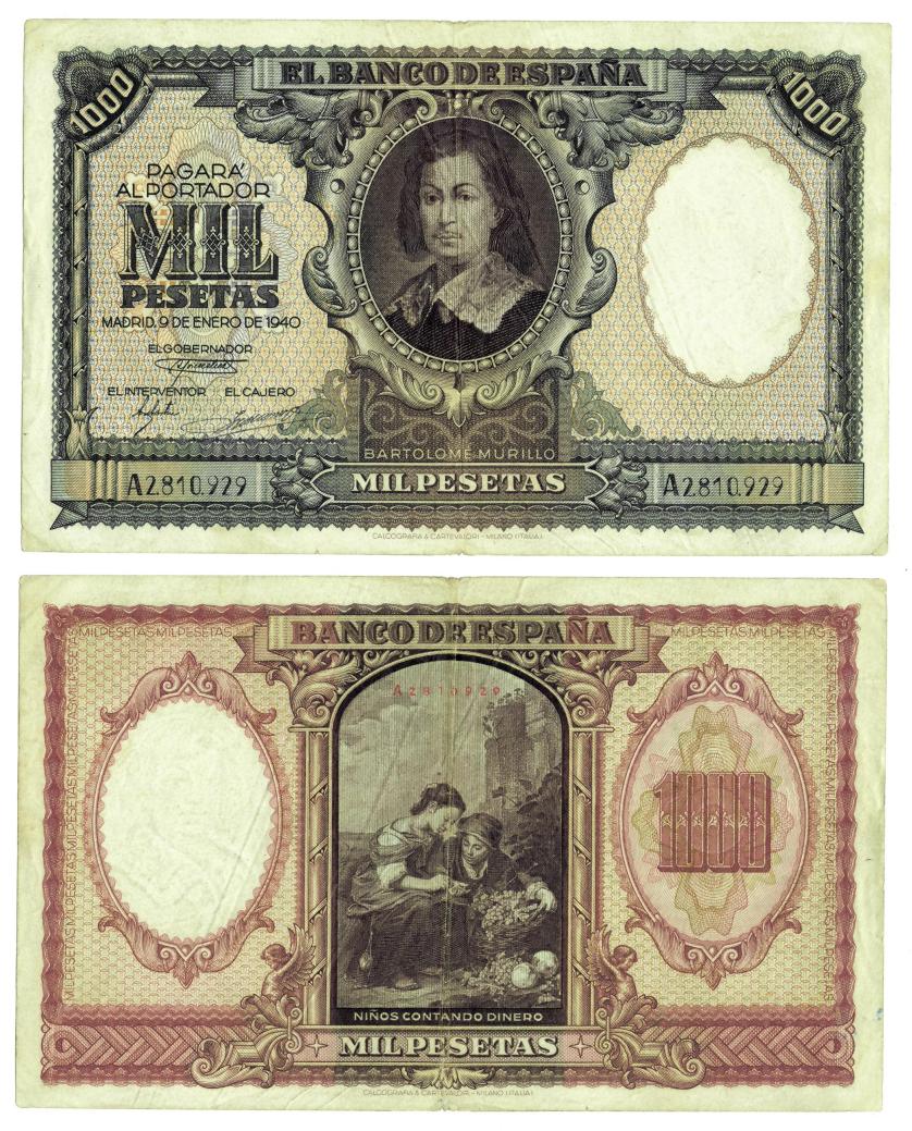 792   -  BILLETES ESPAÑOLES