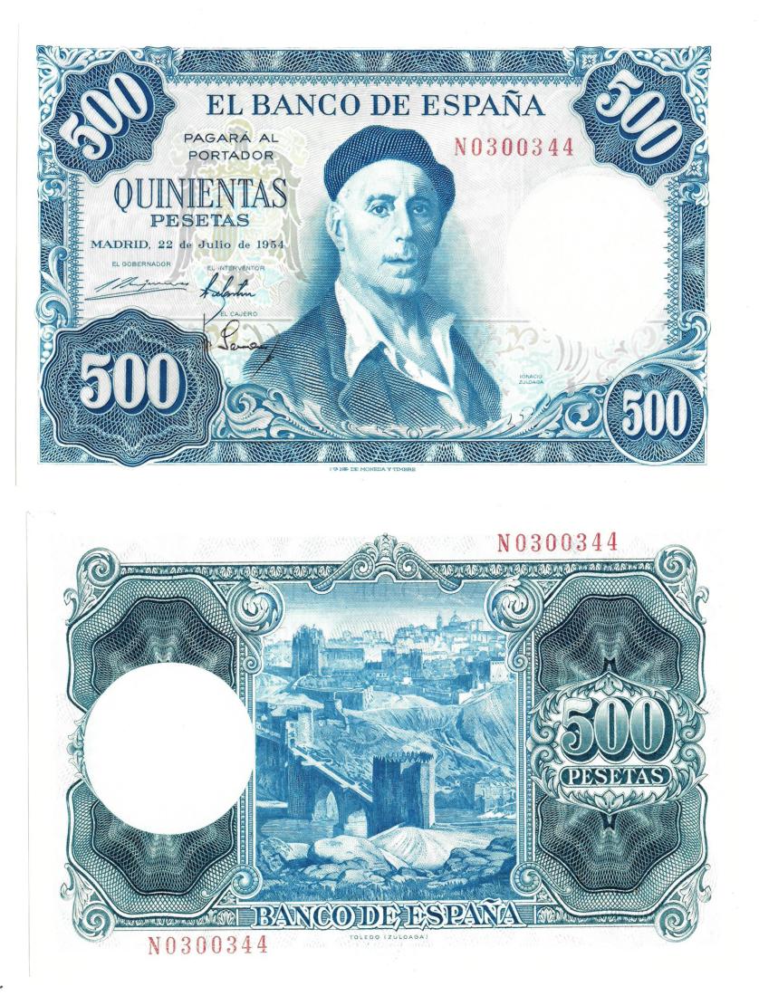 796   -  BILLETES ESPAÑOLES