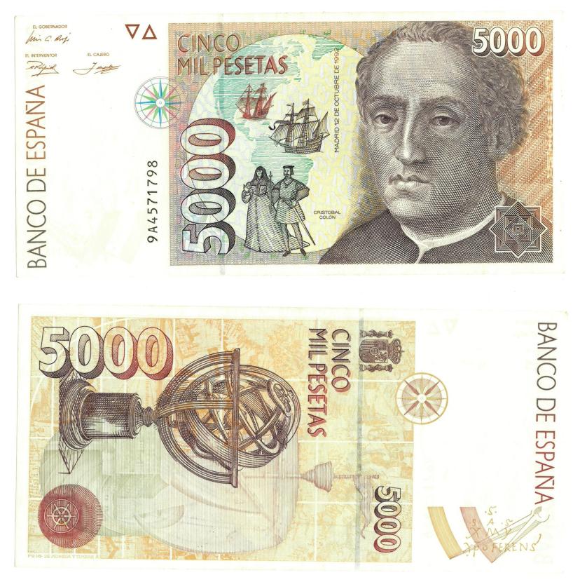 798   -  BILLETES ESPAÑOLES