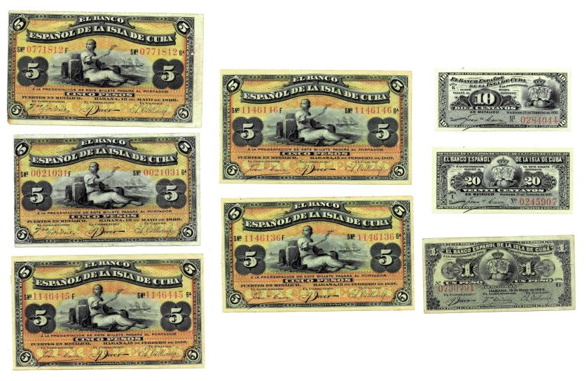 800   -  BILLETES DE ULTRAMAR