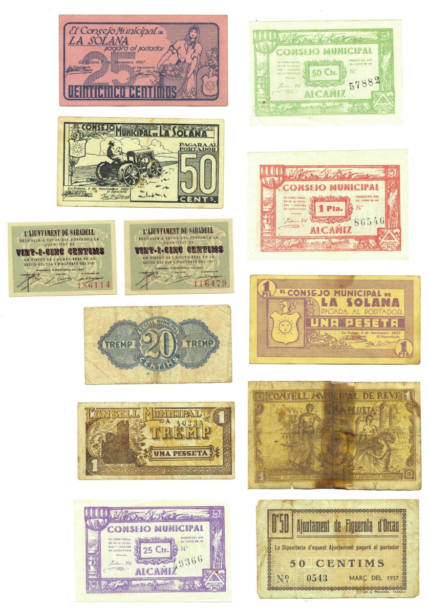 809   -  BILLETES LOCALES