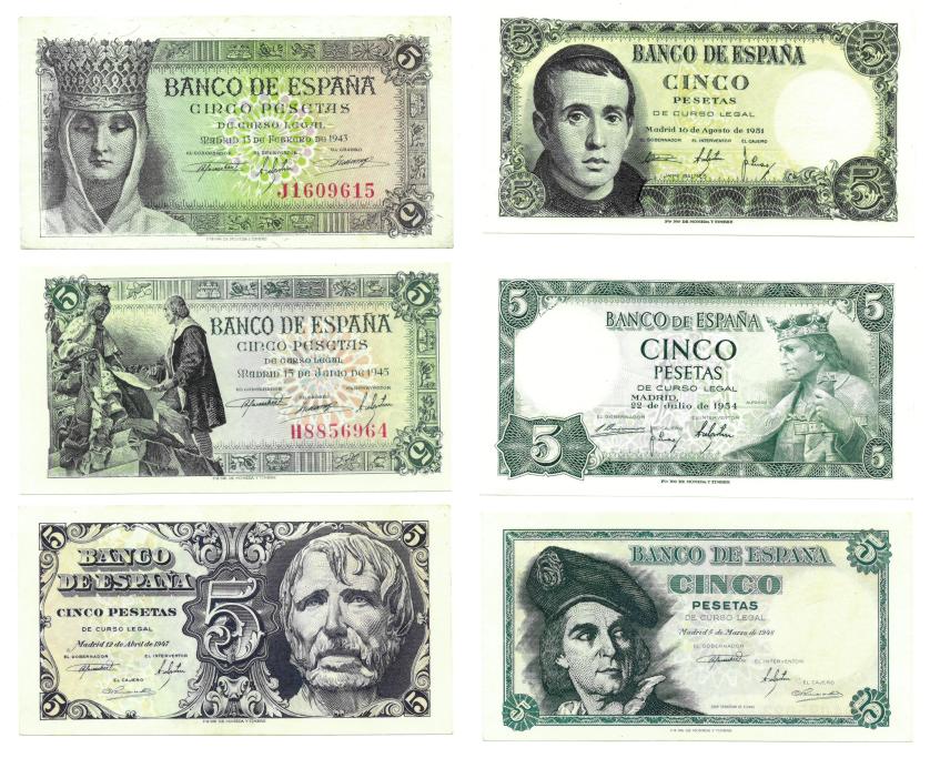 796   -  BILLETES ESPAÑOLES